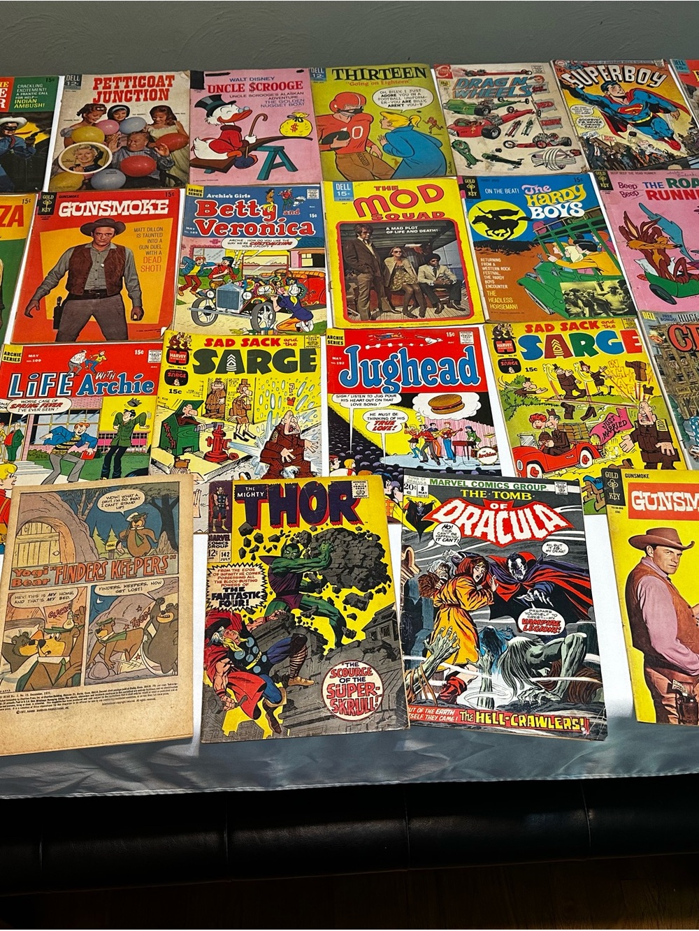 Vintage Comic Books. 30 assorted different ones.